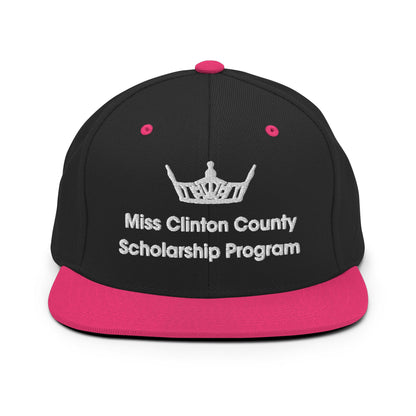 Snapback Hat | Miss Clinton County Scholarship Program | Alt Logo