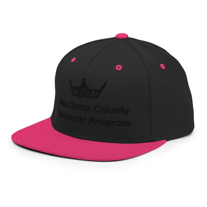 Snapback Hat | Miss Clinton County Scholarship Program