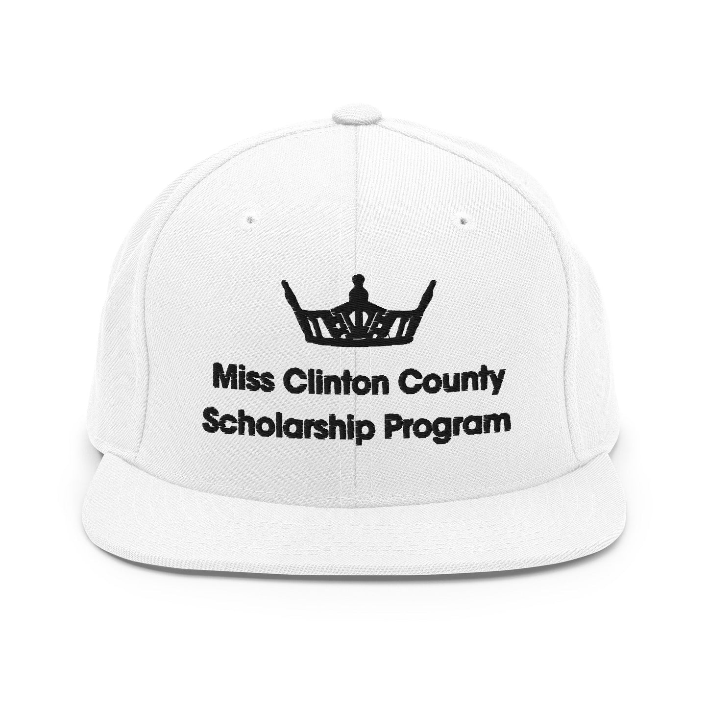 Snapback Hat | Miss Clinton County Scholarship Program