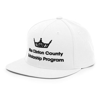 Snapback Hat | Miss Clinton County Scholarship Program