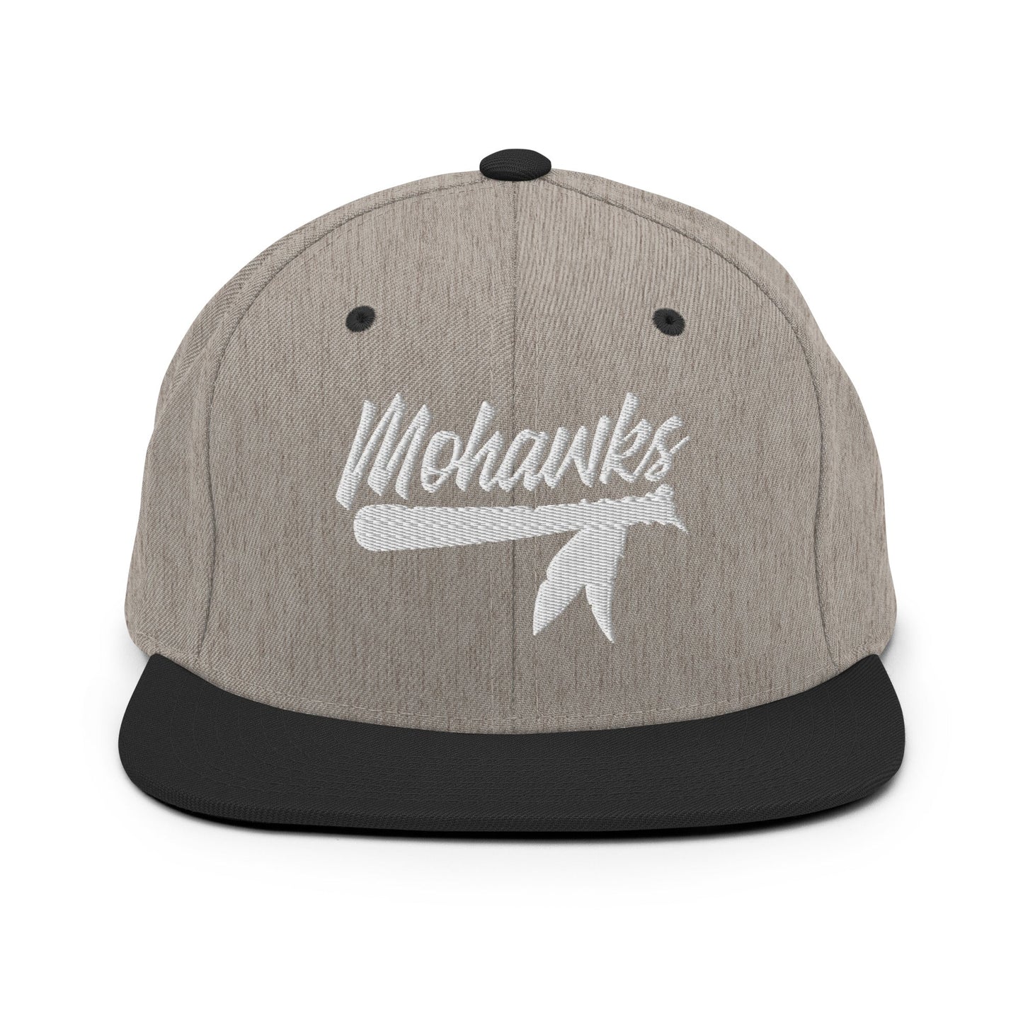 Snapback Hat | Mohawks | Victory Feather Logo