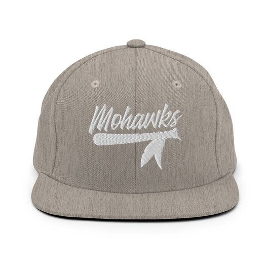 Snapback Hat | Mohawks | Victory Feather Logo