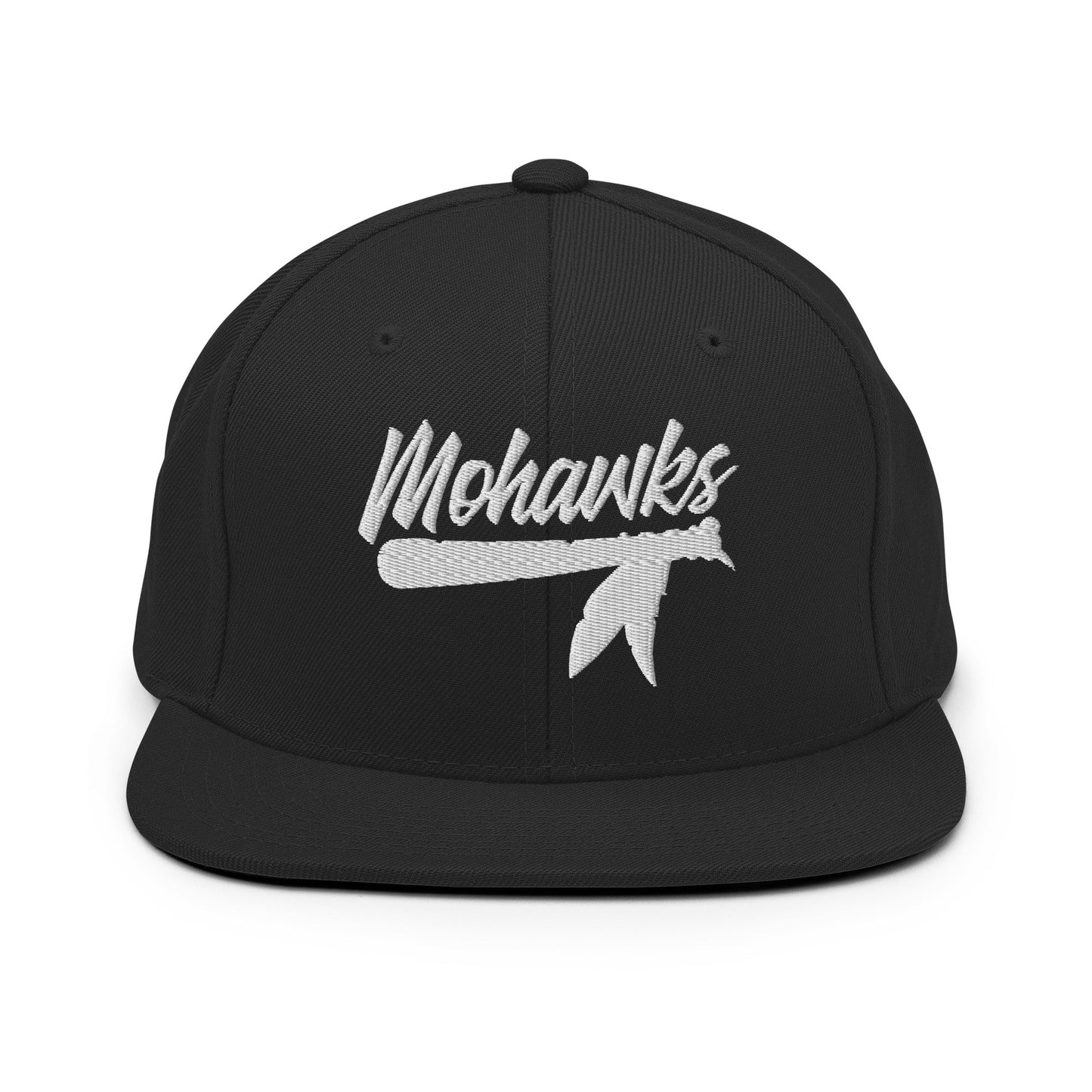Snapback Hat | Mohawks | Victory Feather Logo