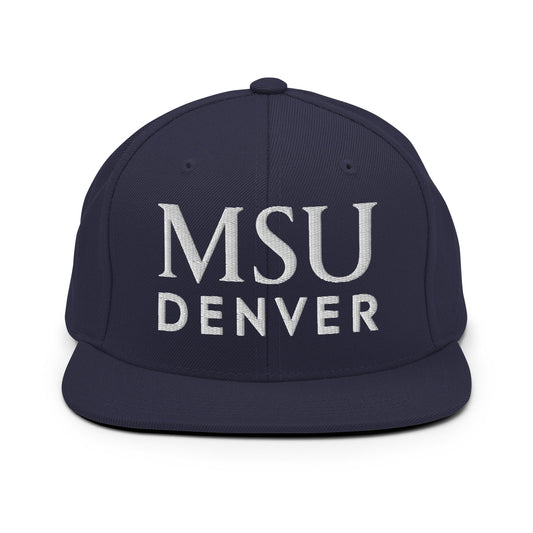 Snapback Hat | MSU Denver Dance Team | Titan Crest Logo
