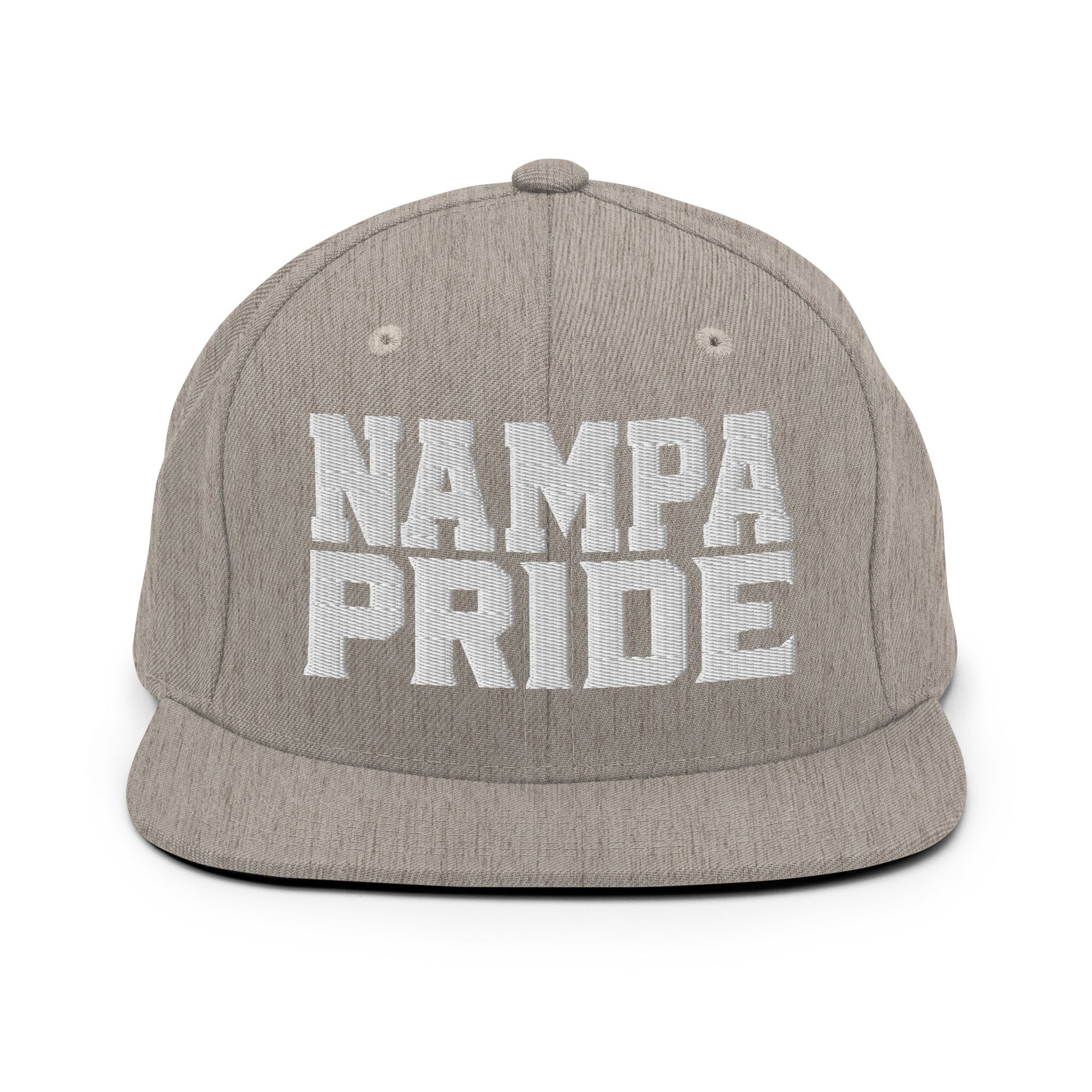 Snapback Hat | Nampa Pride | Letter Mark Logo