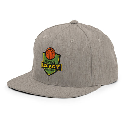 Snapback Hat | Naples Legacy | Shield Logo