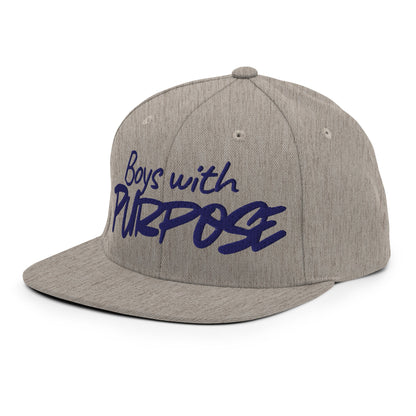 Snapback Hat | NES - Boys with Purpose | Boys with Purpose Logo