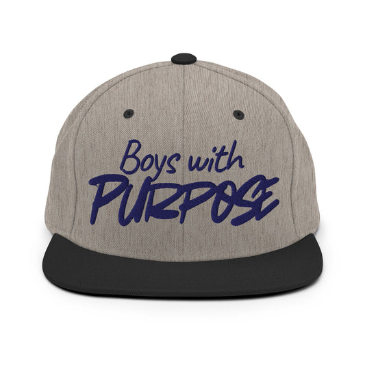 Snapback Hat | NES - Boys with Purpose | Boys with Purpose Logo