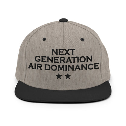 Snapback Hat | Next Generation Air Dominance | Modern Script Logo