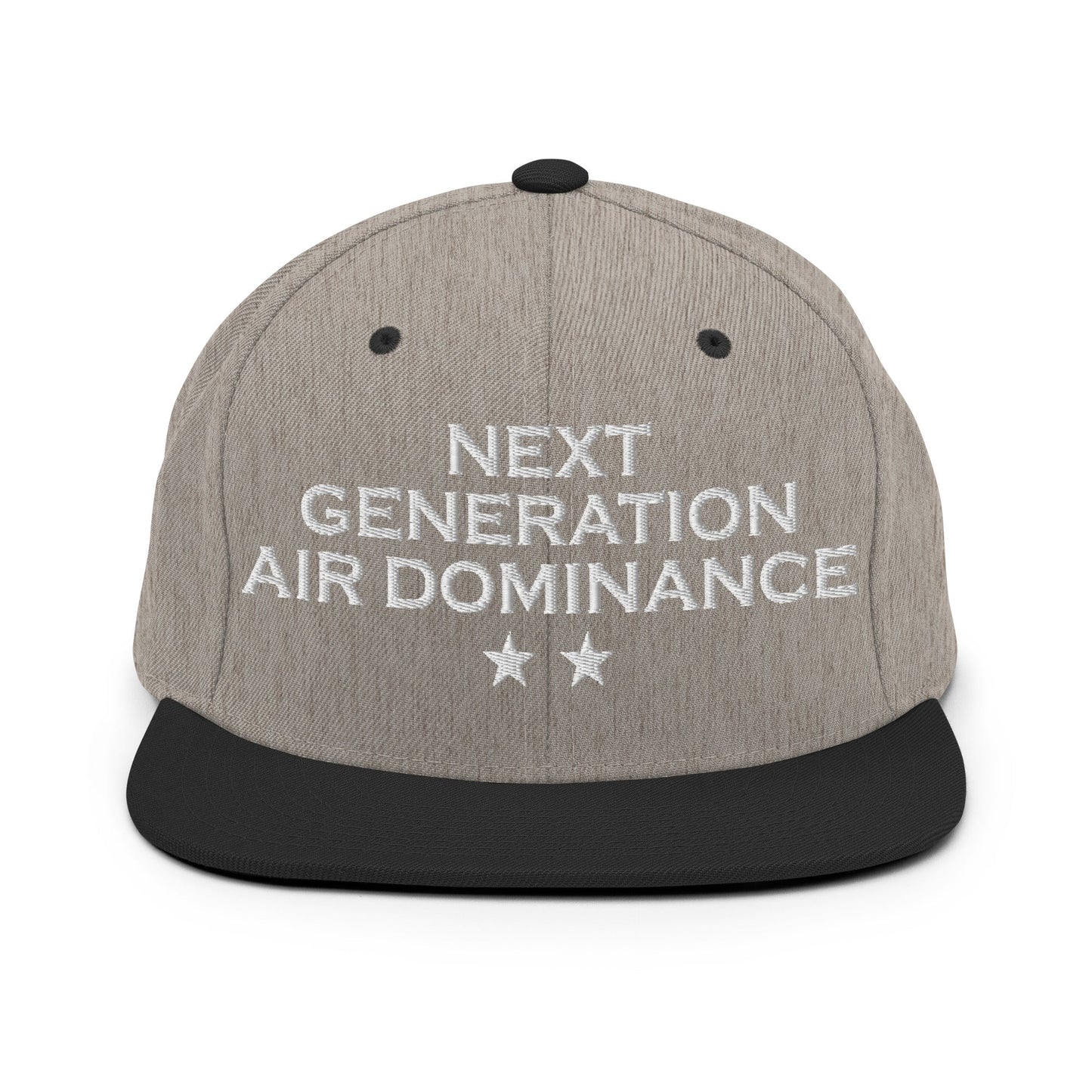 Snapback Hat | Next Generation Air Dominance | Modern Script Logo