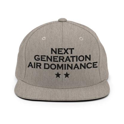 Snapback Hat | Next Generation Air Dominance | Modern Script Logo
