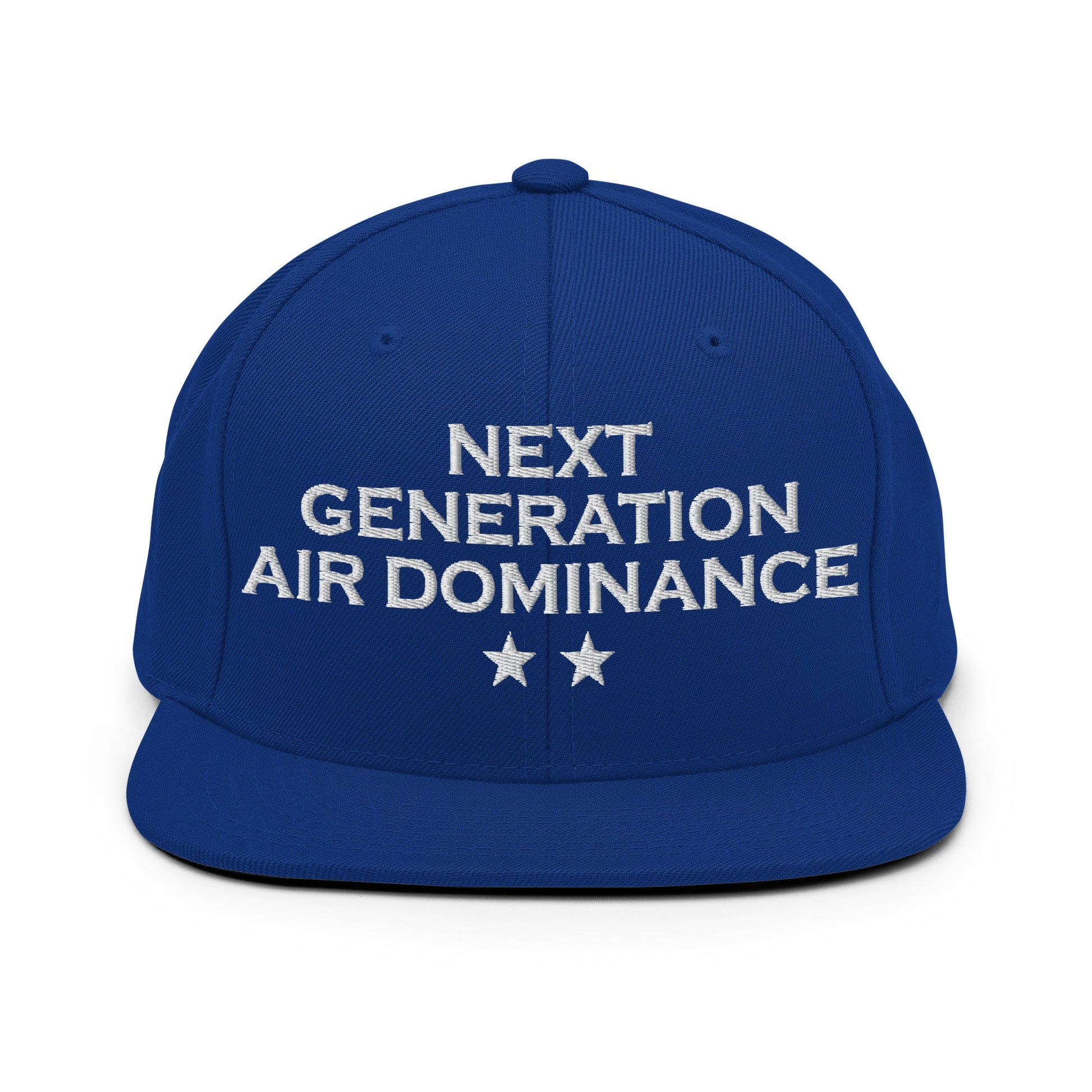 Snapback Hat | Next Generation Air Dominance | Modern Script Logo
