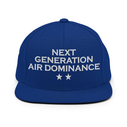 Snapback Hat | Next Generation Air Dominance | Modern Script Logo