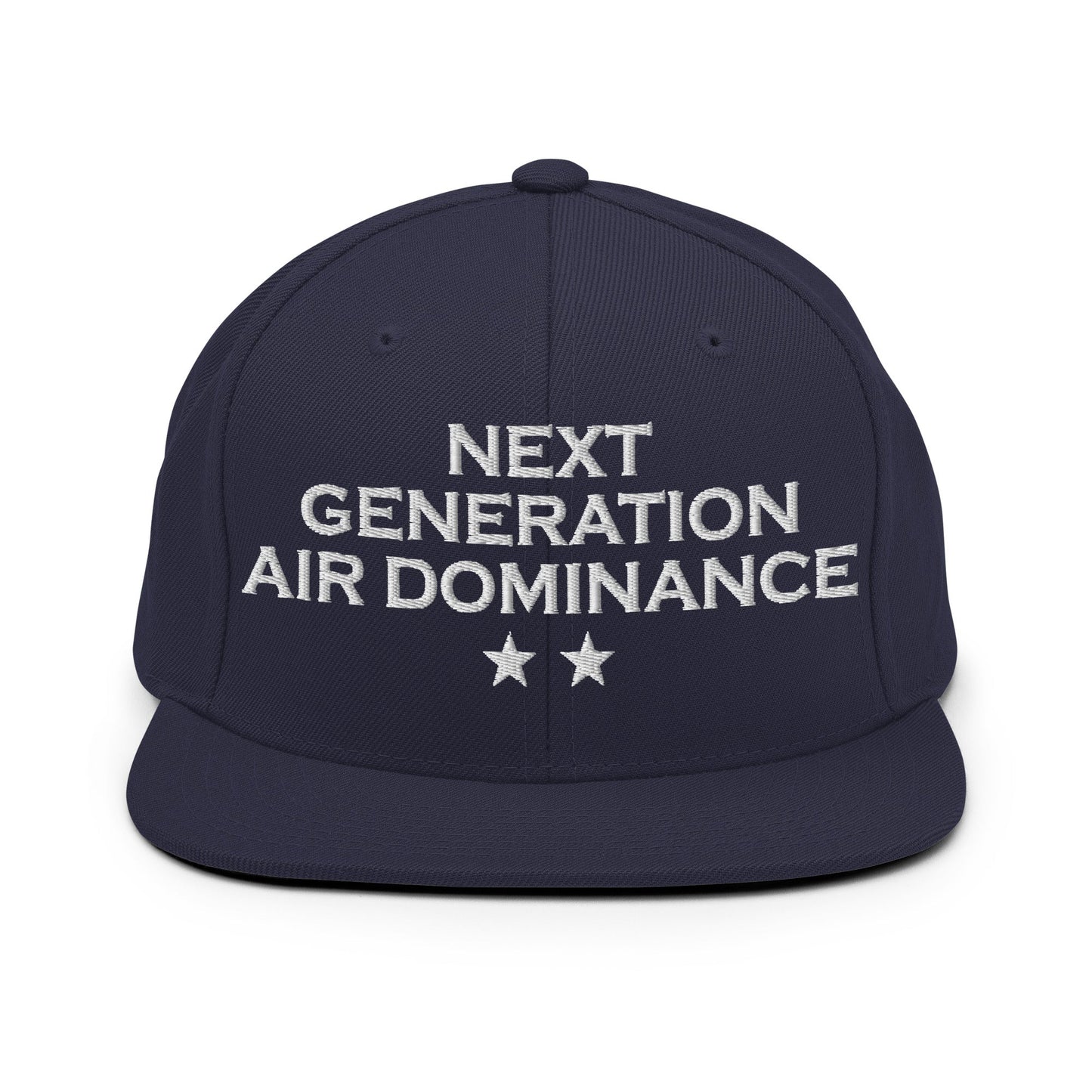 Snapback Hat | Next Generation Air Dominance | Modern Script Logo