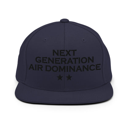 Snapback Hat | Next Generation Air Dominance | Modern Script Logo