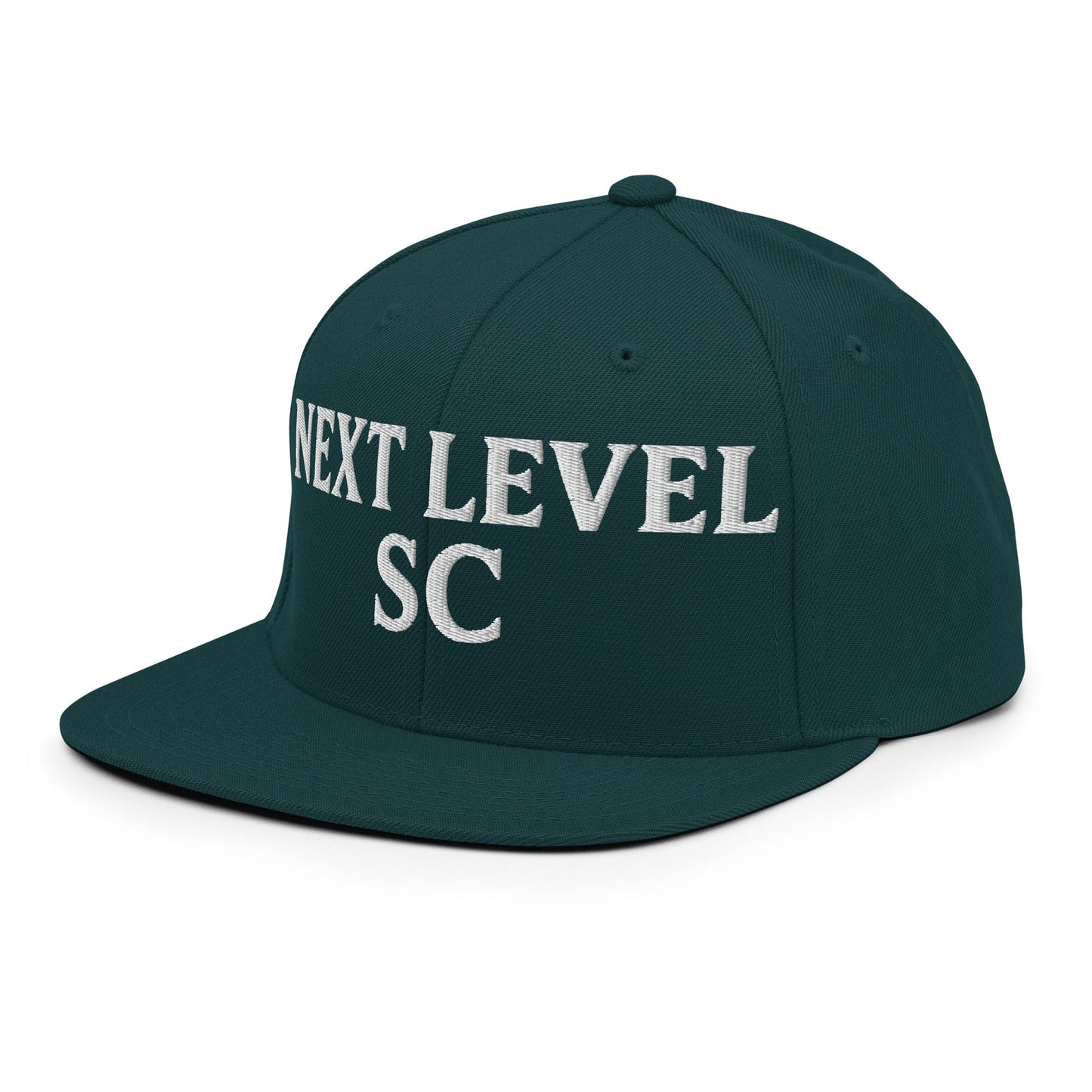 Snapback Hat | Next Level SC | Classic Script Logo