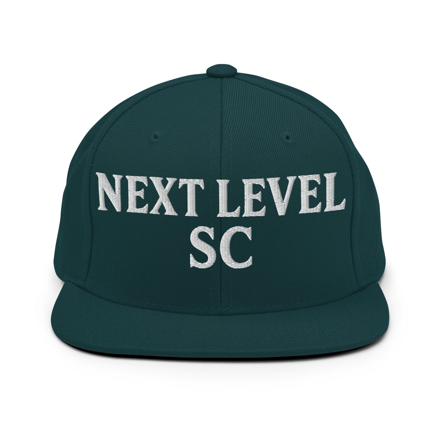 Snapback Hat | Next Level SC | Classic Script Logo