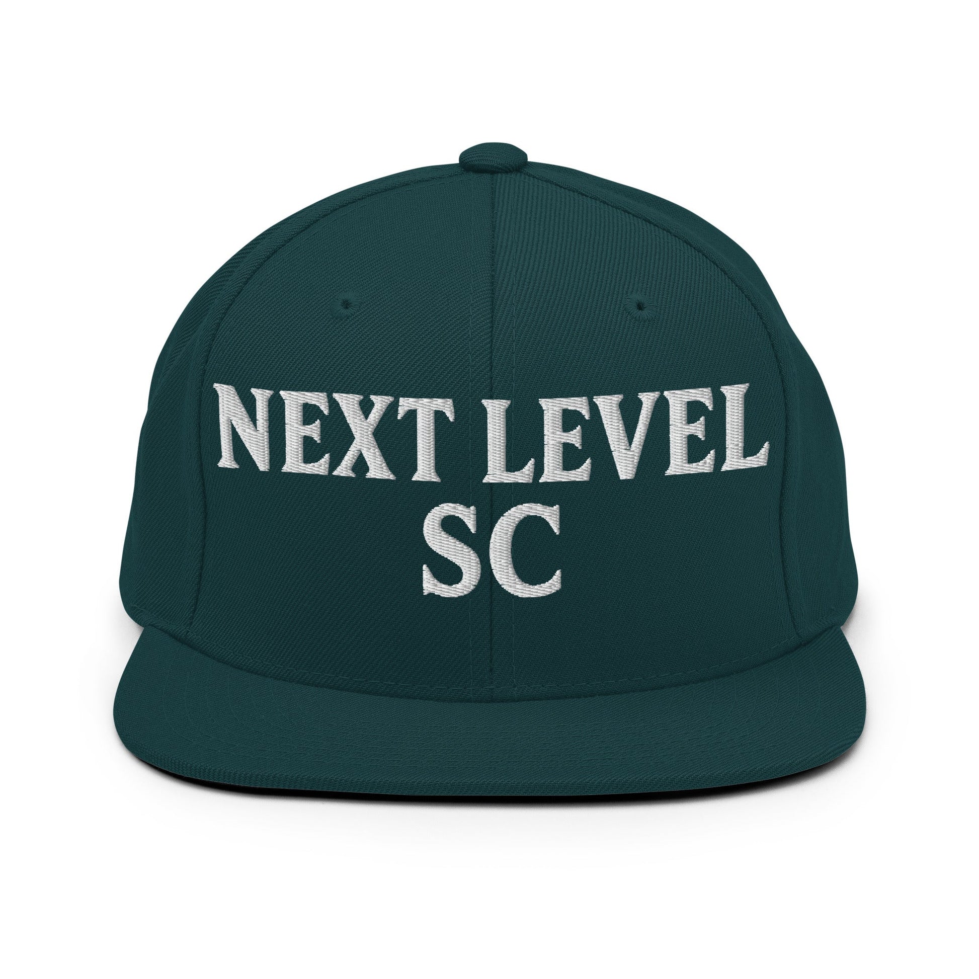 Snapback Hat | Next Level SC | Classic Script Logo