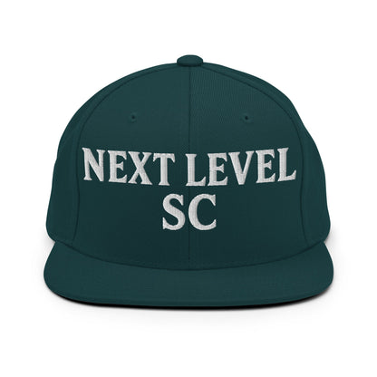Snapback Hat | Next Level SC | Classic Script Logo