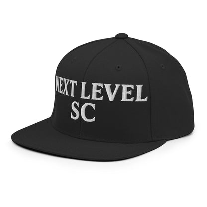 Snapback Hat | Next Level SC | Classic Script Logo