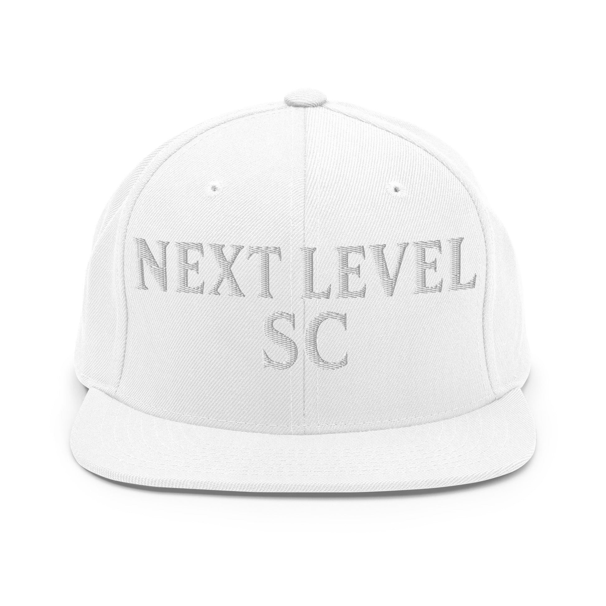 Snapback Hat | Next Level SC | Classic Script Logo