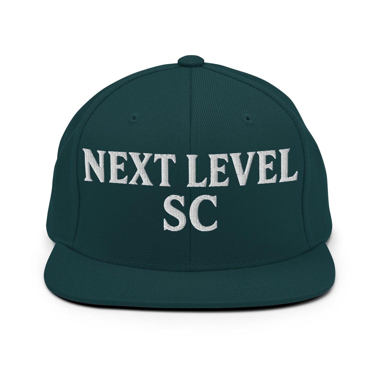 Snapback Hat | Next Level SC | Classic Script Logo