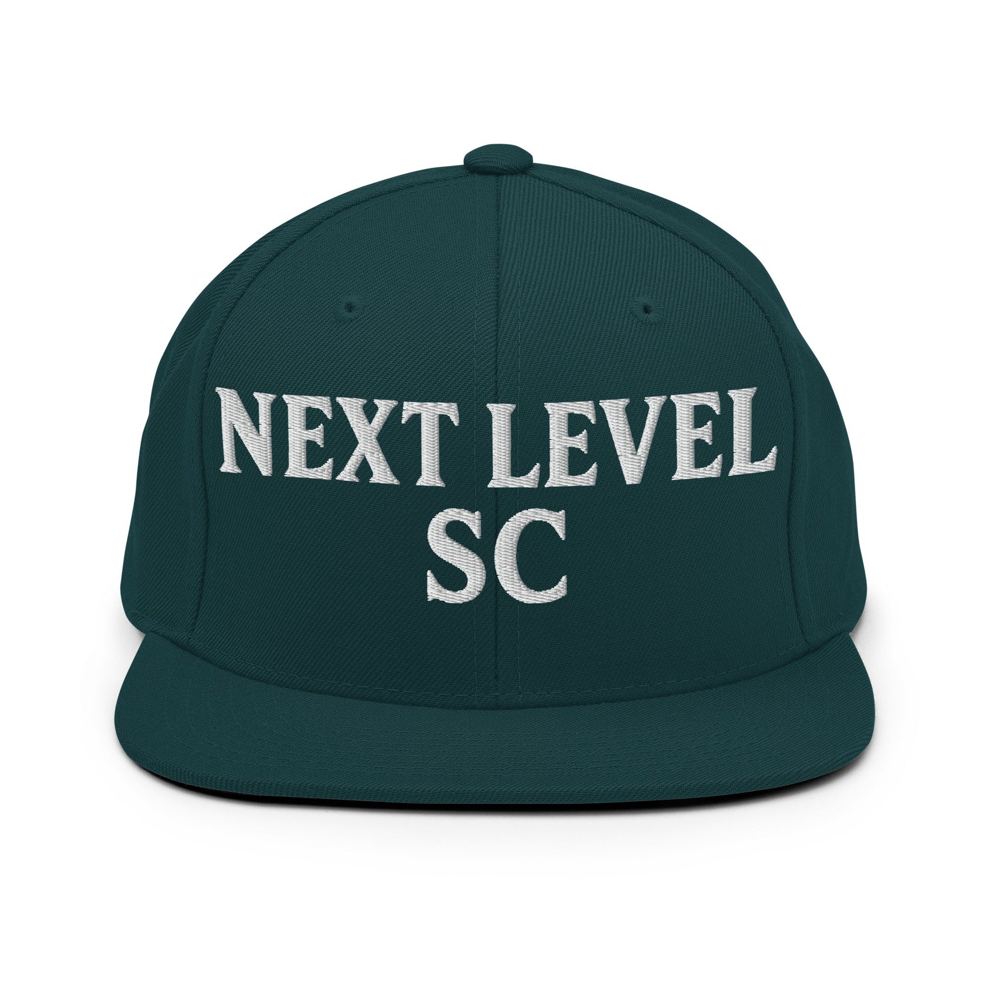 Snapback Hat | Next Level SC | Classic Script Logo