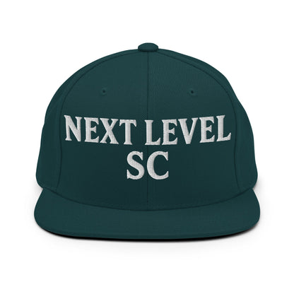 Snapback Hat | Next Level SC | Classic Script Logo