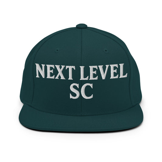 Snapback Hat | Next Level SC | Classic Script Logo