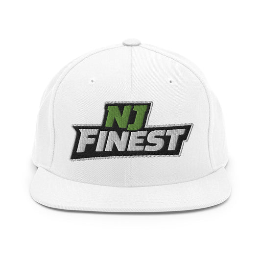 Snapback Hat | NJ Finest AAU Elite | Emblem Logo