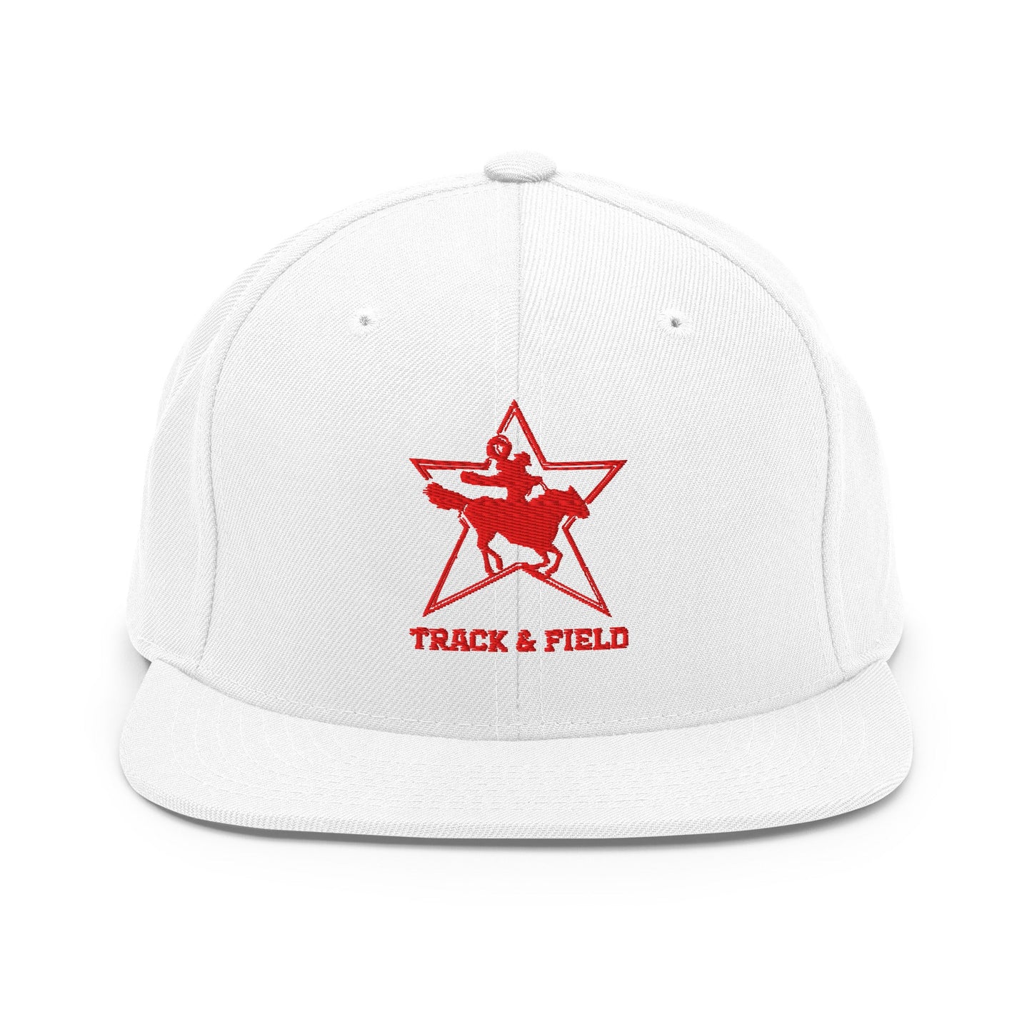 Snapback Hat | North Lake Track and Field | Cowboy T&F Logo