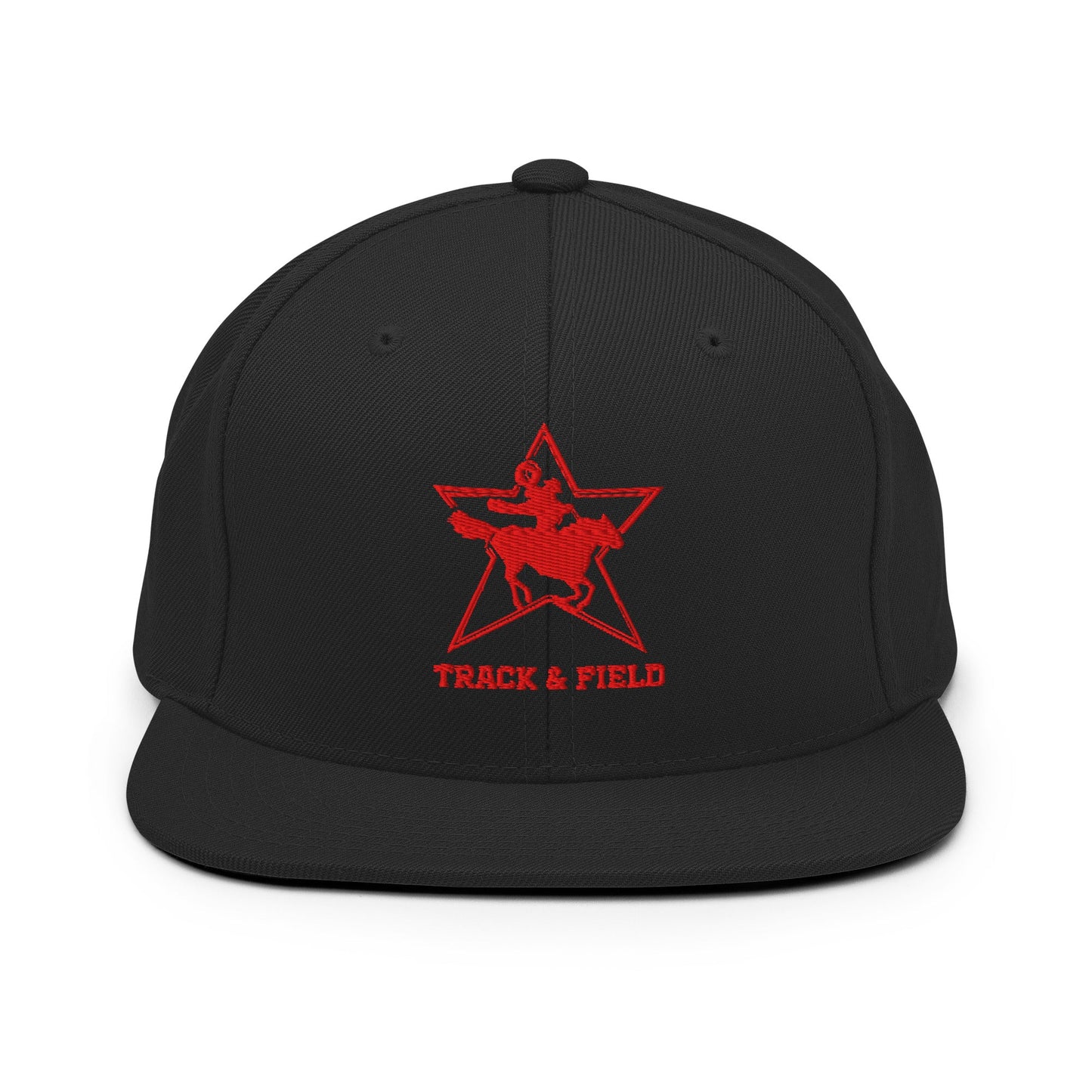 Snapback Hat | North Lake Track and Field | Cowboy T&F Logo