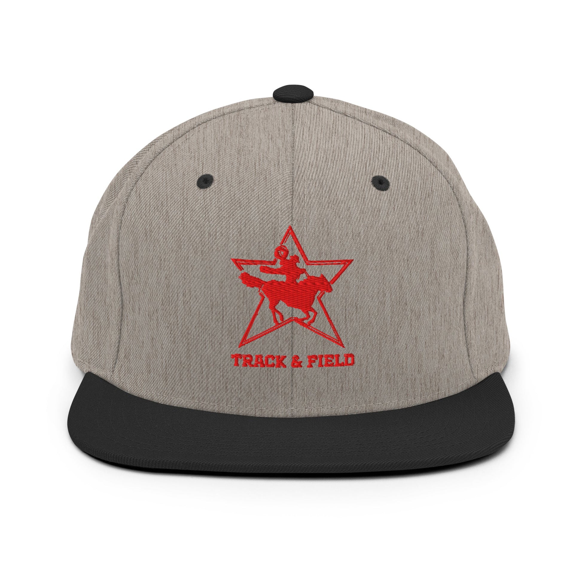 Snapback Hat | North Lake Track and Field | Cowboy T&F Logo