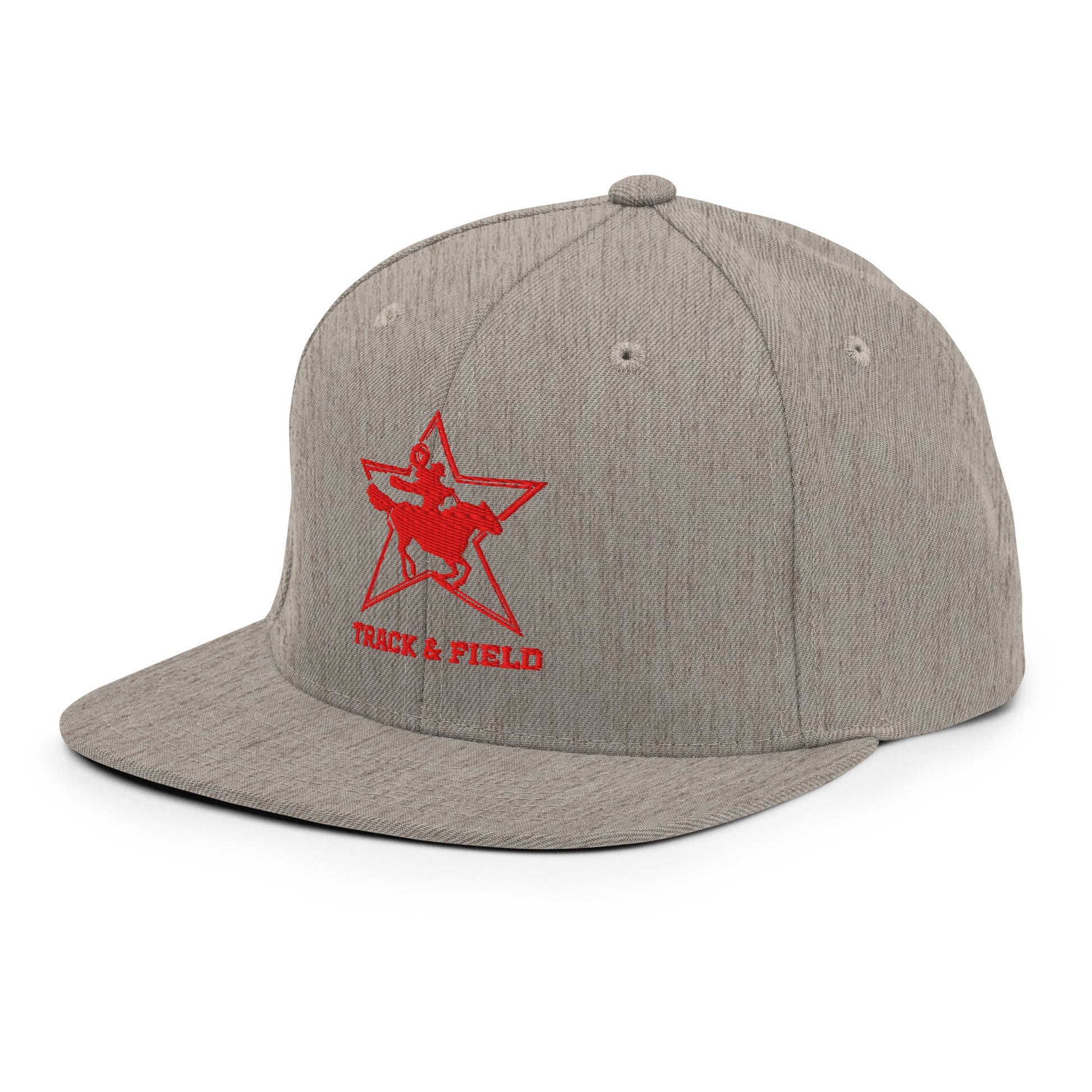 Snapback Hat | North Lake Track and Field | Cowboy T&F Logo