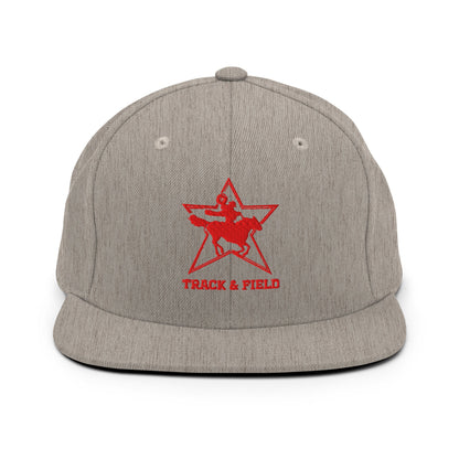Snapback Hat | North Lake Track and Field | Cowboy T&F Logo