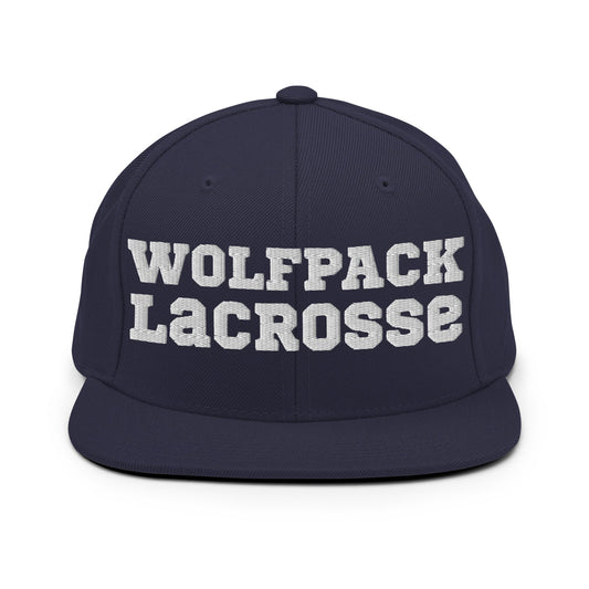 Snapback Hat | North Paulding Lacrosse | Apex Logo