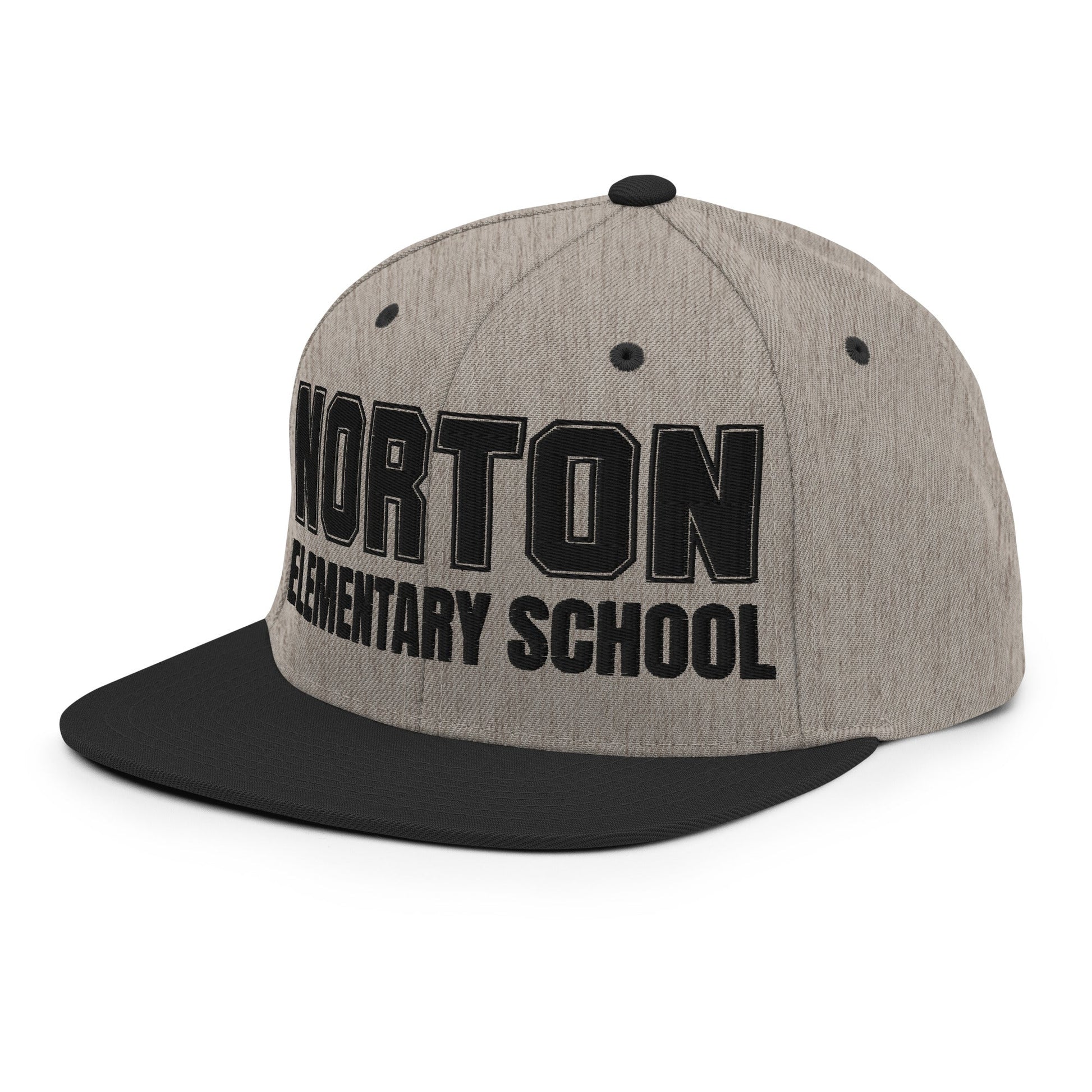 Snapback Hat | Norton Elementary School | Block Script Logo