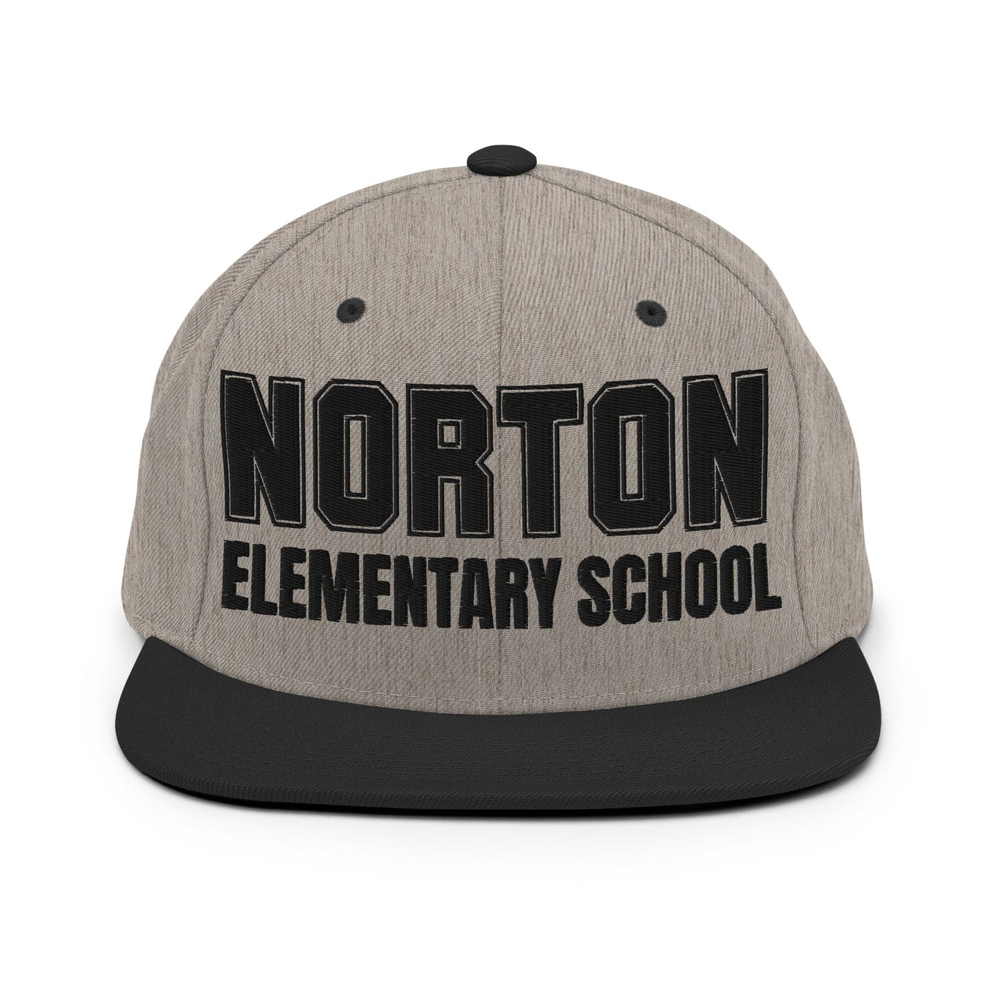 Snapback Hat | Norton Elementary School | Block Script Logo