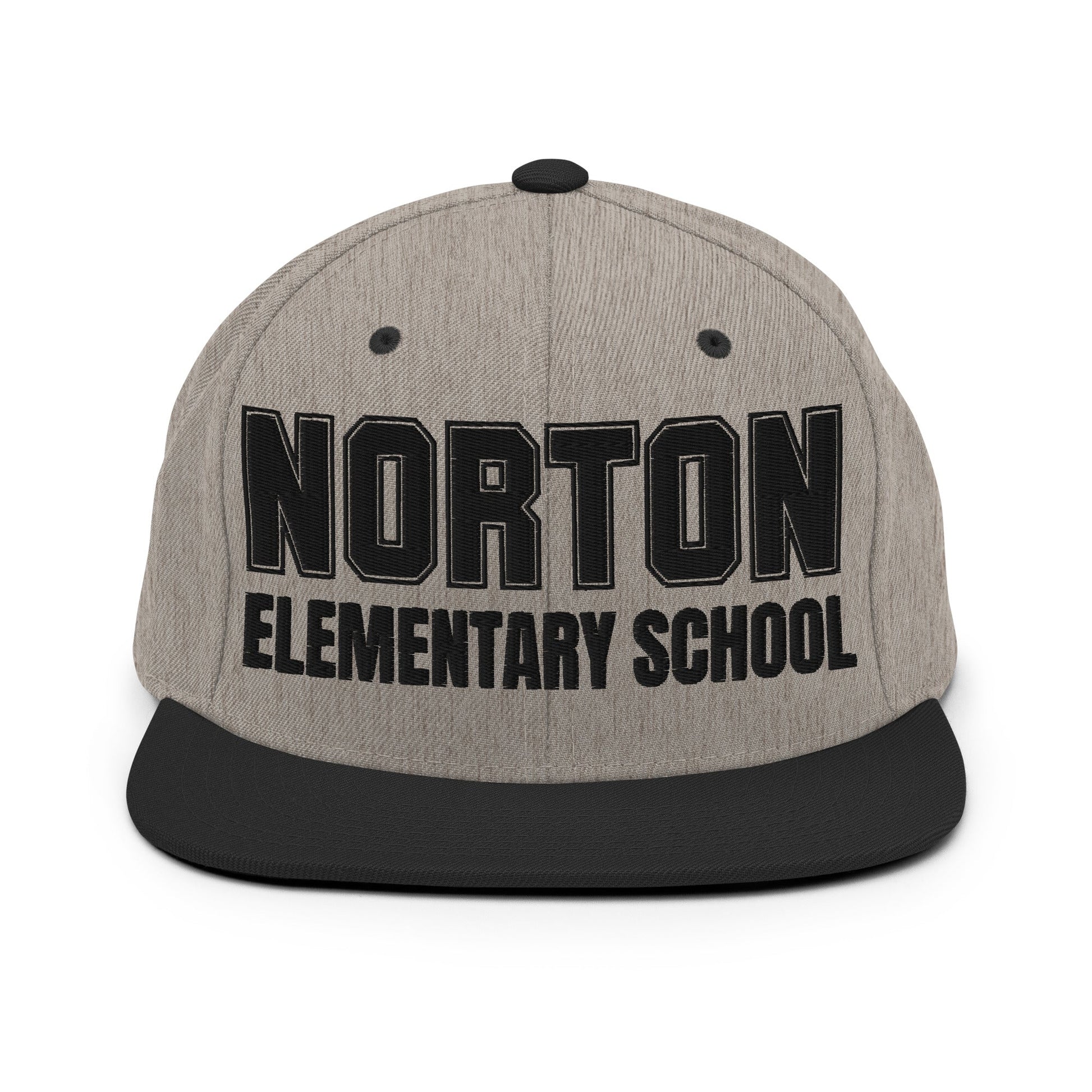 Snapback Hat | Norton Elementary School | Block Script Logo