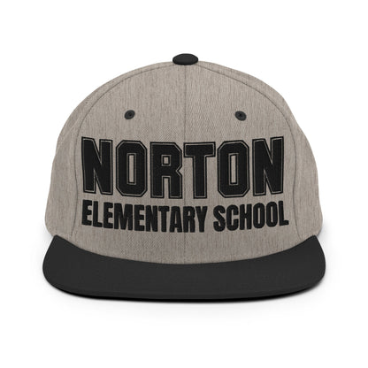 Snapback Hat | Norton Elementary School | Block Script Logo