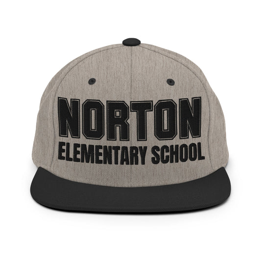 Snapback Hat | Norton Elementary School | Block Script Logo