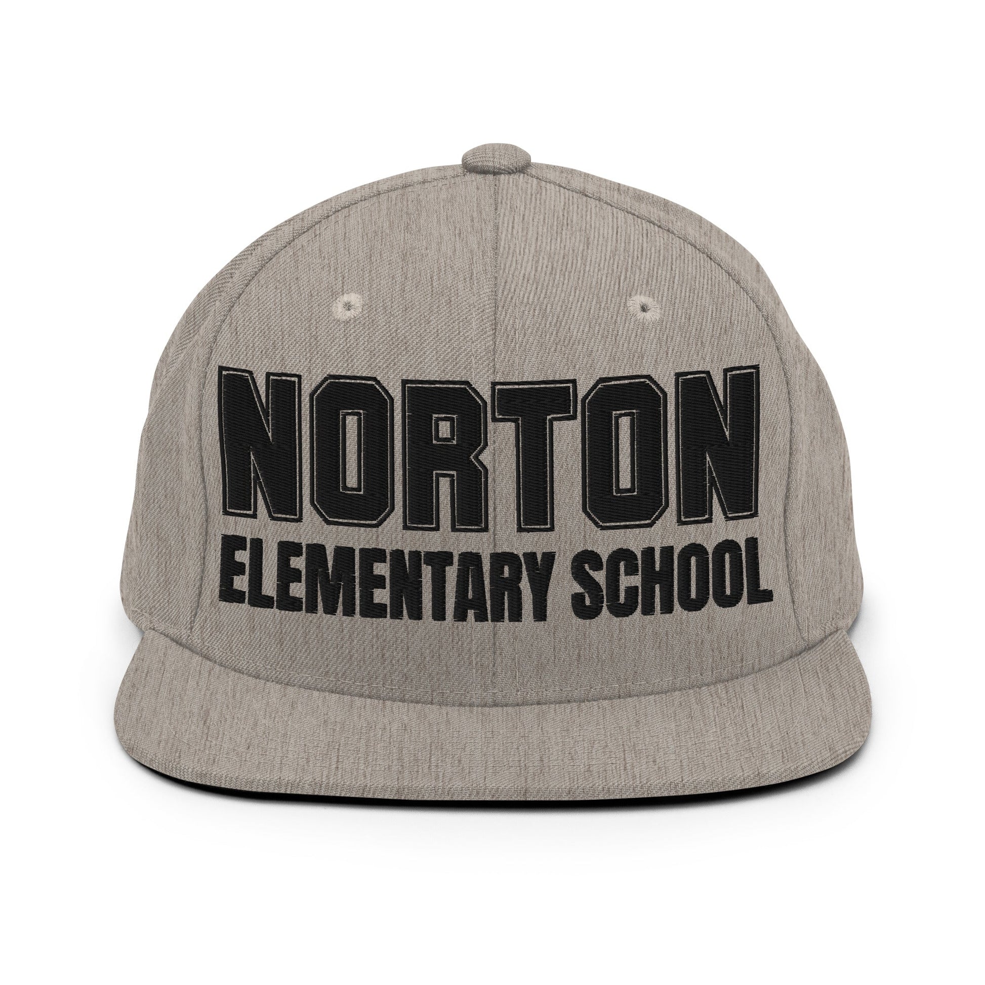 Snapback Hat | Norton Elementary School | Block Script Logo