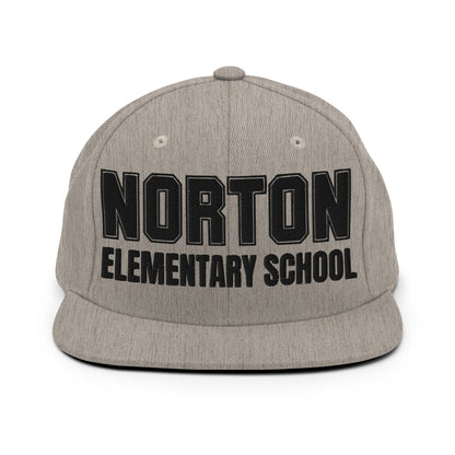 Snapback Hat | Norton Elementary School | Block Script Logo