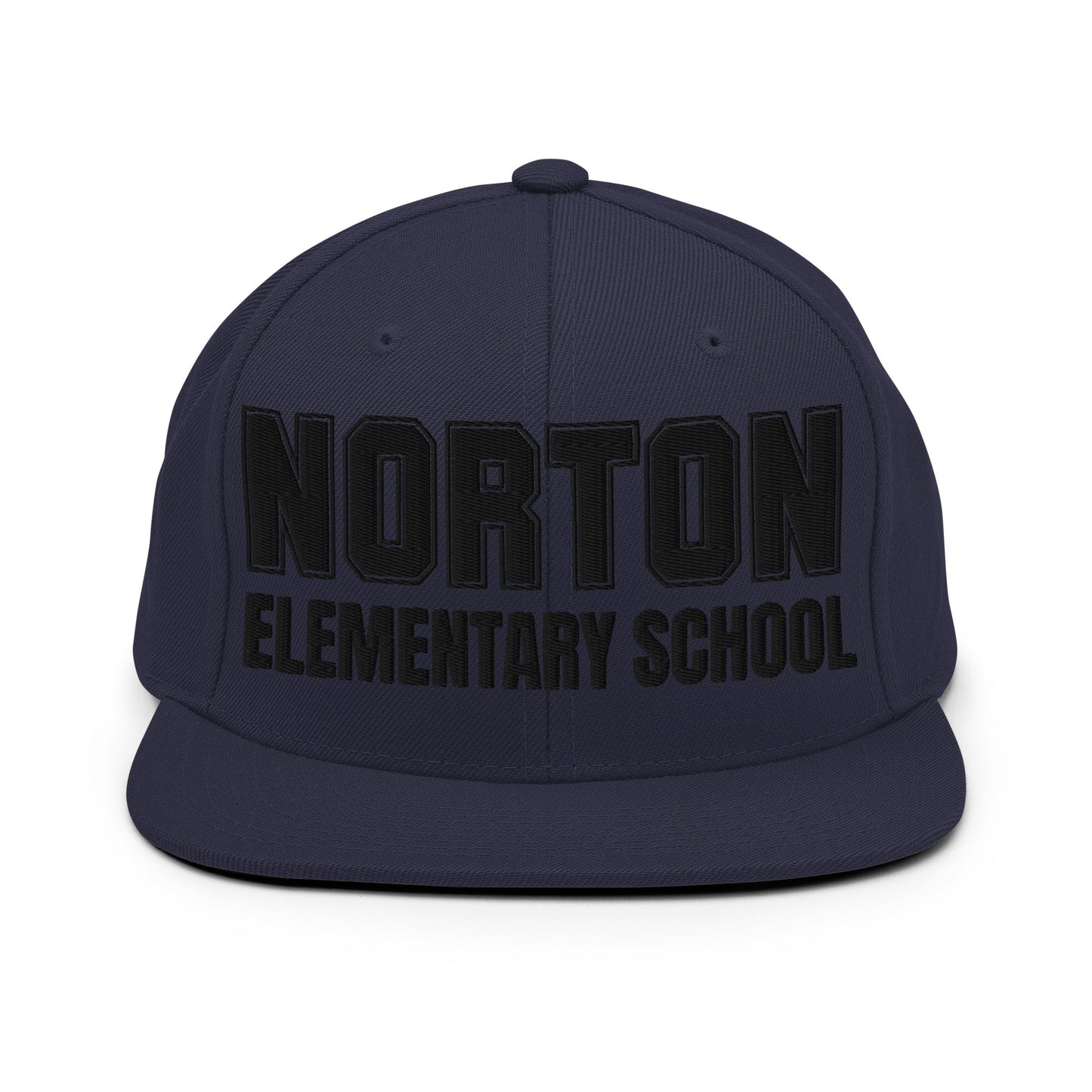 Snapback Hat | Norton Elementary School | Block Script Logo