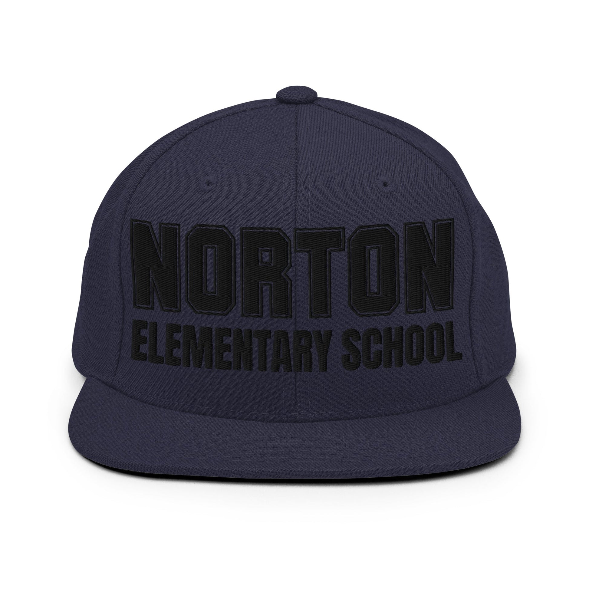 Snapback Hat | Norton Elementary School | Block Script Logo