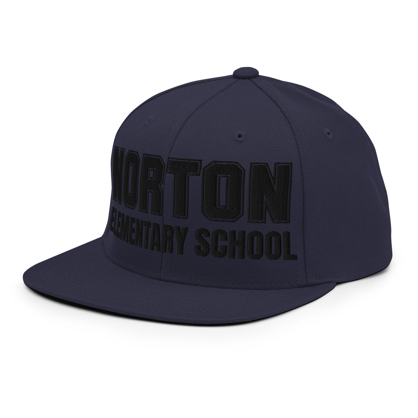 Snapback Hat | Norton Elementary School | Block Script Logo