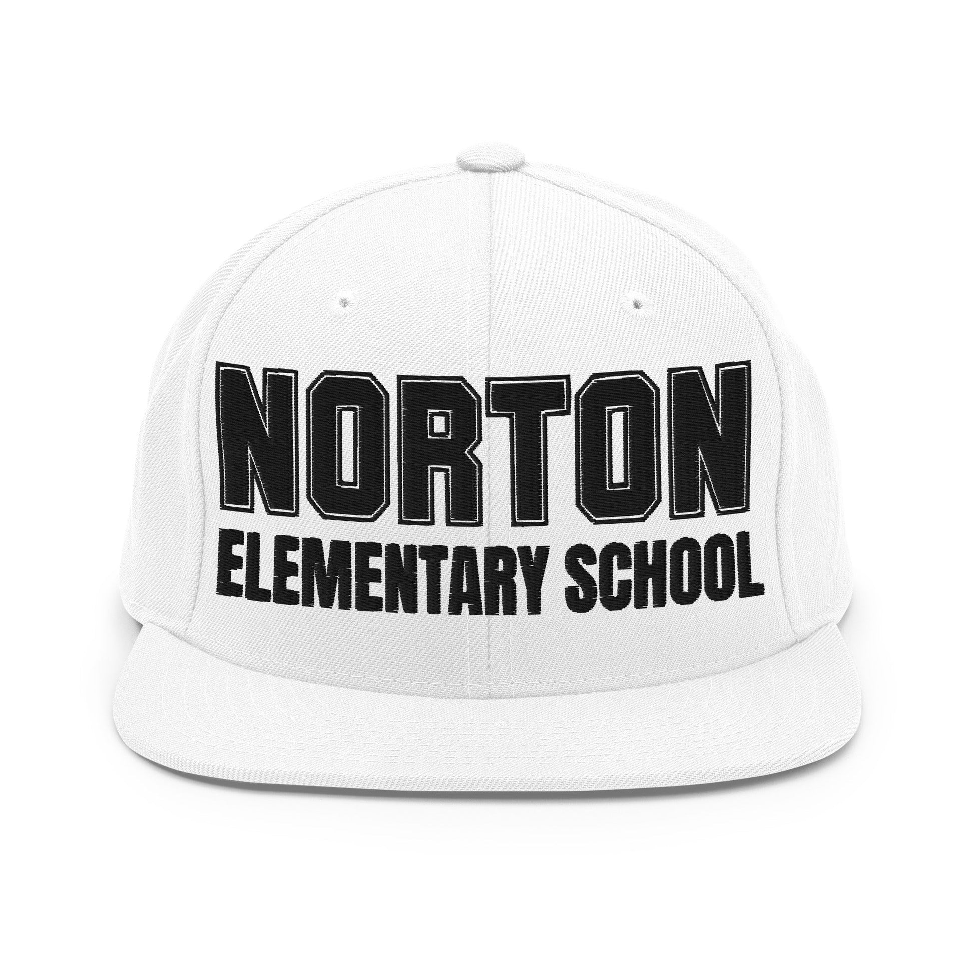 Snapback Hat | Norton Elementary School | Block Script Logo