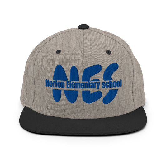 Snapback Hat | Norton Elementary School | NES Logo