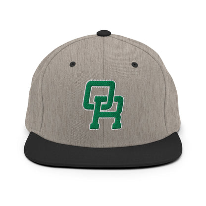 Snapback Hat | Oakridge Flag Football | Varsity Interlock Logo