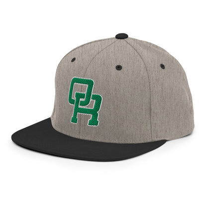 Snapback Hat | Oakridge Flag Football | Varsity Interlock Logo